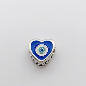 Pandora Evil Eyes Heart Charm